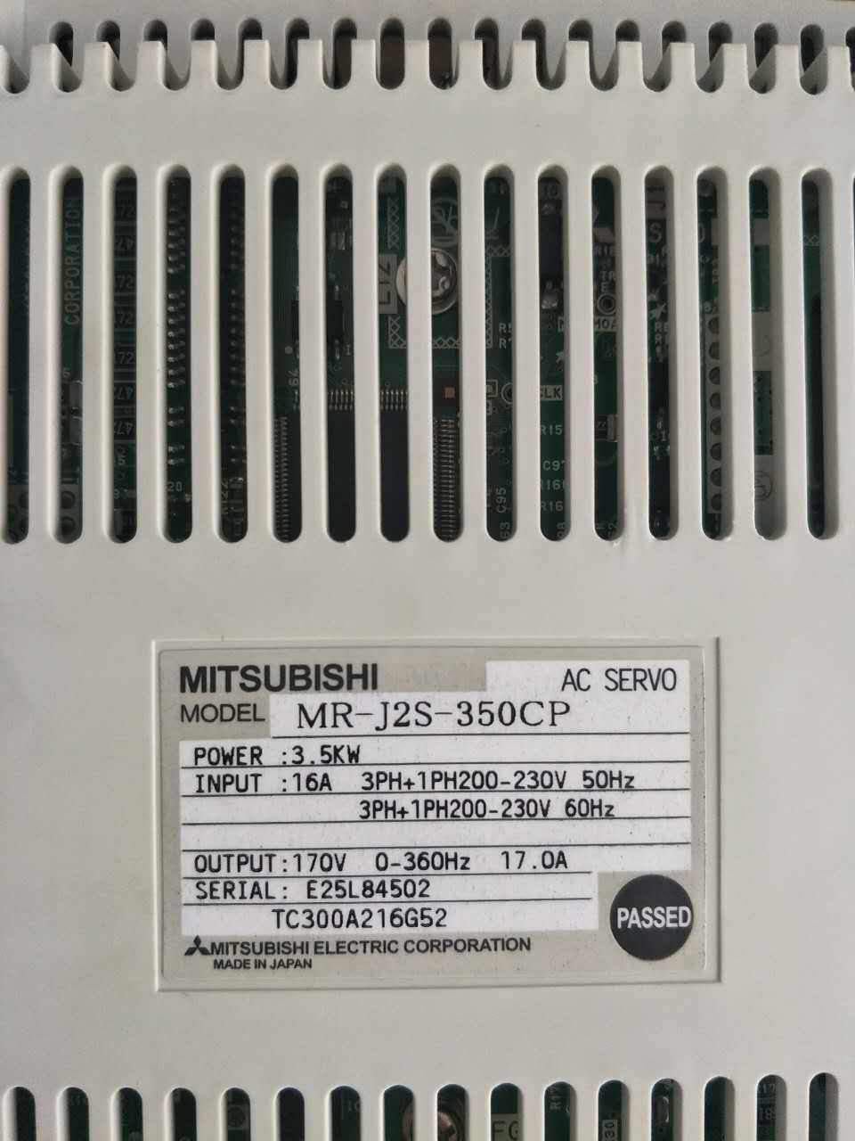 NEW MITSUBISHI AC SERVO DRIVER MR-J2S-350CP MRJ2S350CP FREE EXPEDITED SHIPPING