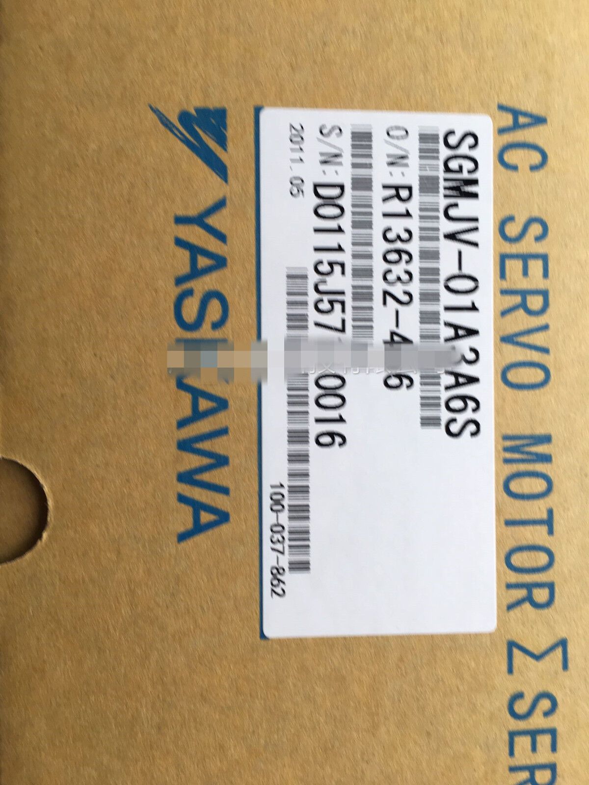 YASKAWA AC SERVO MOTOR SGMJV-01A3A6S SGMJV01A3A6S NEW FREE EXPEDITED SHIPPING