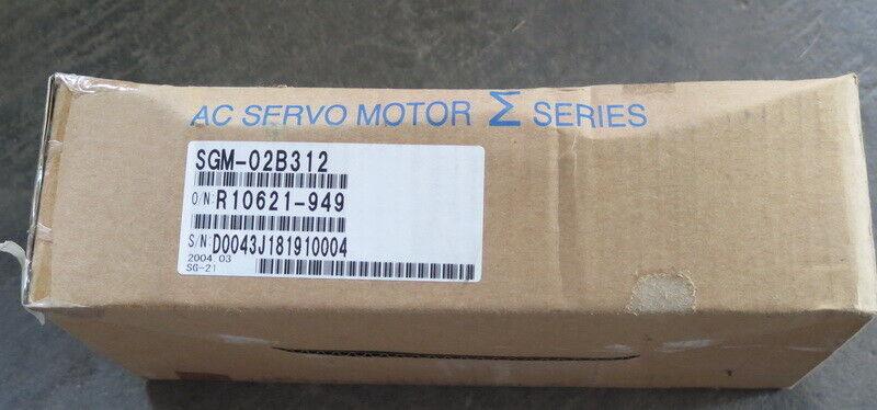 YASKAWA AC SERVO MOTOR SGM-02B312 SGM02B312 NEW ORIGINAL FREE EXPEDITED SHIPPING