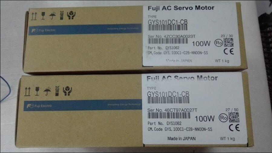 NEW FUJI AC SERVO MOTOR GYS101DC1-CB GYS101DC1CB FREE EXPEDITED SHIPPING