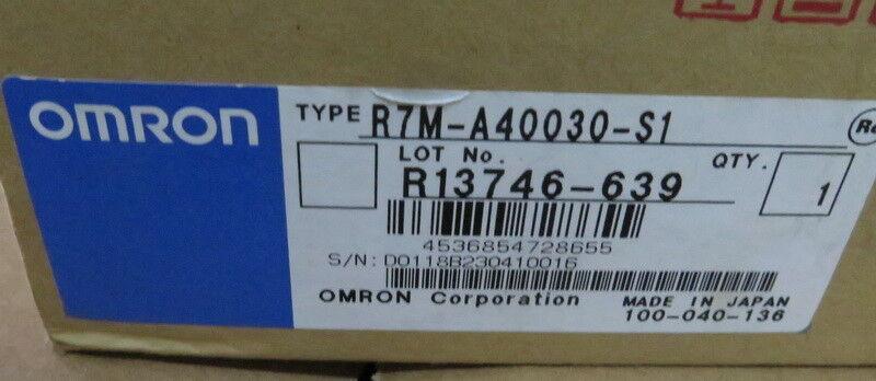 1PC OMRON AC SERVO MOTOR R7M-A40030-S1 NEW ORIGINAL FREE EXPEDITED SHIPPING