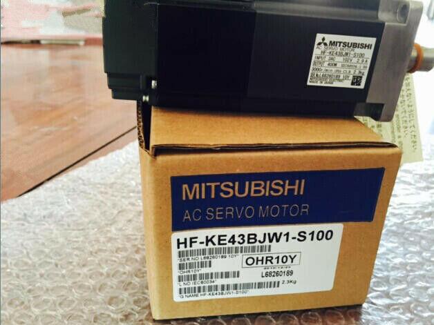 NEW ORIGINAL MITSUBUSHI AC SERVO MOTOR HF-KE43BJW1-S100 FREE EXPEDITED SHIPPING