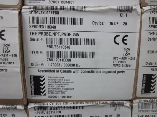 NEW ORIGINAL SIEMENS PROBE 7ML1201-1EE00 FREE EXPEDITED SHIPPING