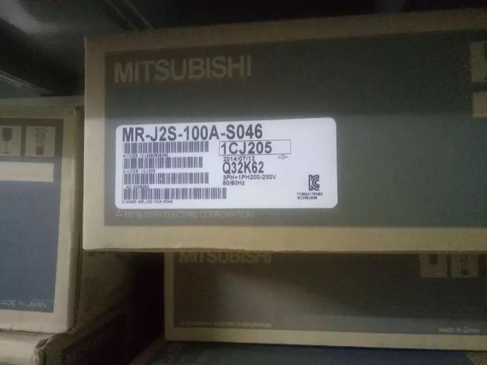 1PC MITSUBISHI AC SERVO DRIVER MR-J2S-100A-S046 NEW ORIGINAL FREE EXPEDITED SHIP