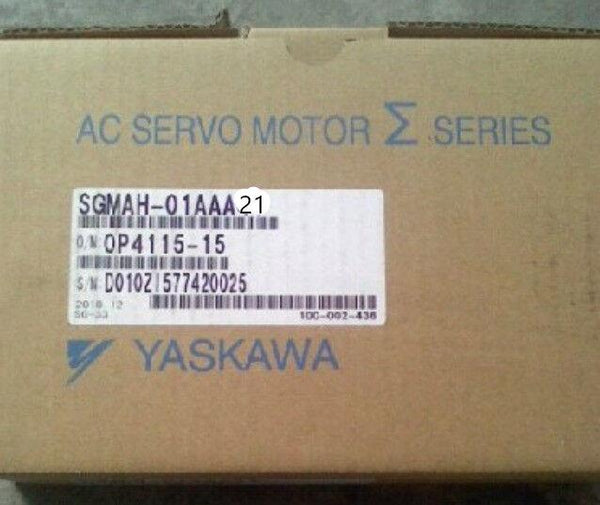 YASKAWA AC SERVO MOTOR SGMAH-01AAA2C NEW ORIGINAL FREE EXPEDITED SHIPPING