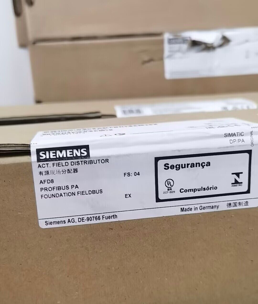 NEW SIEMENS 6ES7157-0AG82-0XA0 FIELD DISTRIBUTOR 6ES71570AG820XA0 EXPEDITED SHIP