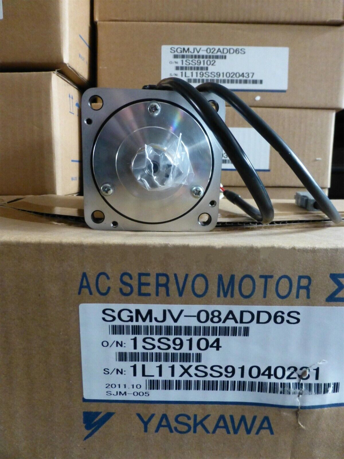 NEW YASKAWA AC SERVO MOTOR SGMJV-08ADD6S SGMJV08ADD6S FREE EXPEDITED SHIPPING