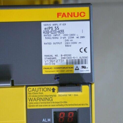 NEW ORIGINAL 1PC FANUC SERVO AMPLIFIER A06B-6200-H055 EXPEDITED SHIPPING