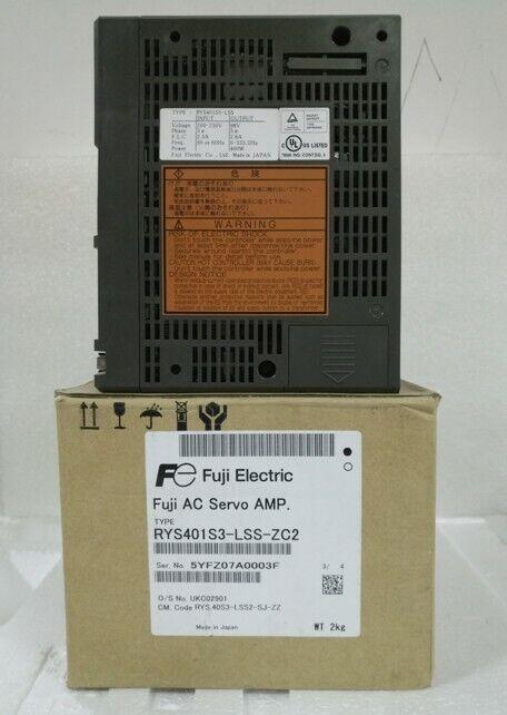 FUJI AC SERVO DRIVE RYS401S3-LSS-ZC2 RYS401S3LSSZC2 NEW FREE EXPEDITED SHIPPING