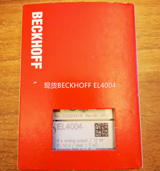 1PC NEW BECKHOFF EL4004 PLC UNIT EL4004 EXPEDITED SHIPPING