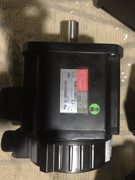 USED SANYO DENKI AC SERVO MOTOR P60B13150BXS1J FREE EXPEDITED SHIPPING