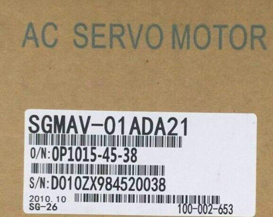 1PC YASKAWA AC SERVO MOTOR SGMAV-01ADA21 NEW ORIGINAL FREE EXPEDITED SHIPPING