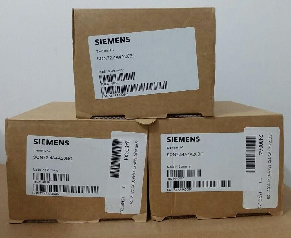 SIEMENS SQN72.4A4A20BC SERVO MOTOR SQN72.4A4A20BC EXPEDITED SHIPPING