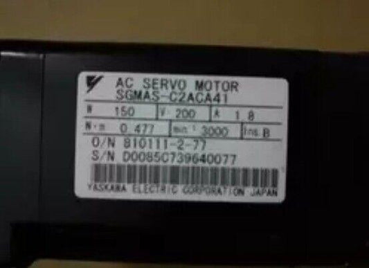 YASKAWA AC SERVO MOTOR SGMAS-C2ACA41 NEW ORIGINAL FREE EXPEDITED SHIPPING