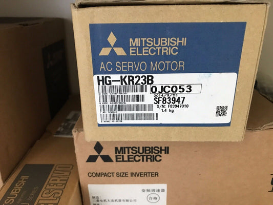 NEW ORIGINAL MITSUBISHI AC SERVO MOTOR HG-KR23B HGKR23B FREE EXPEDITED SHIPPING