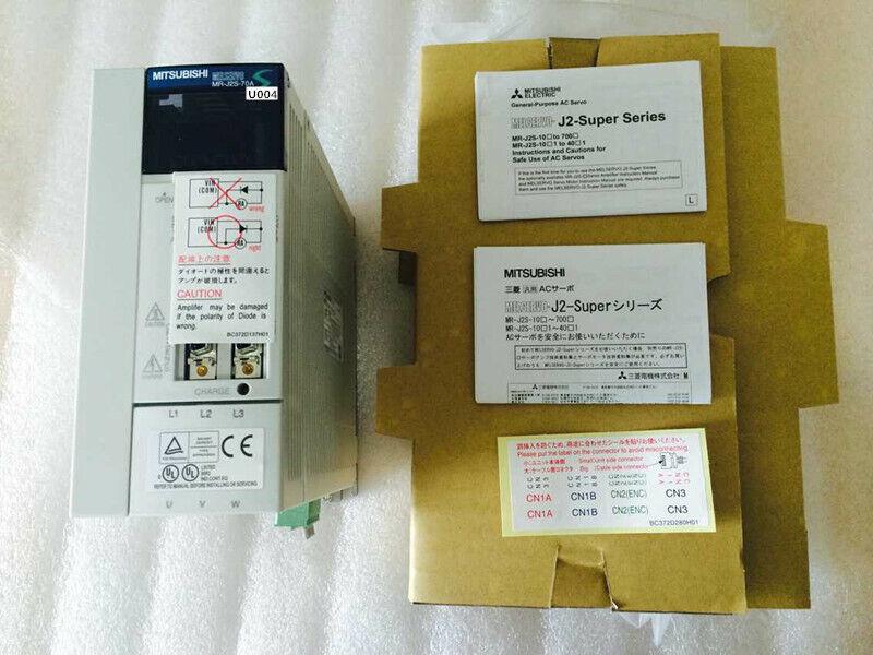 1PC  MITSUBISHI AC SERVO DRIVER MR-J2S-70A-U004 NEW FREE EXPEDITED SHIPPING