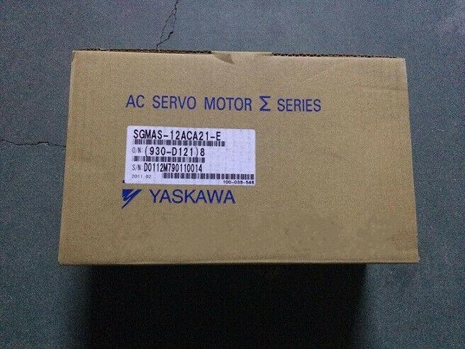 1PC YASKAWA AC SERVO MOTOR SGMAS-12ACA21-E NEW FREE EXPEDITED SHIPPING