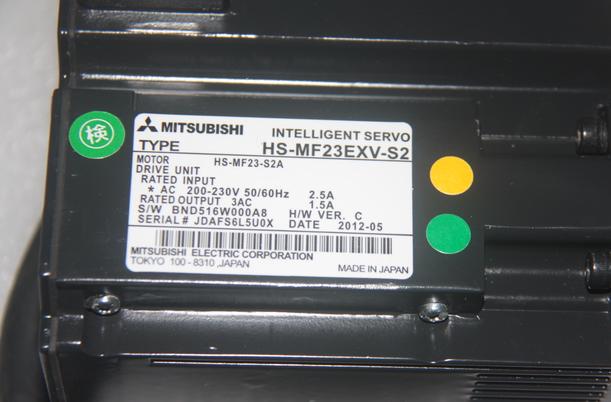 NEW MITSUBISHI SERVO MOTOR HS-MF23EXV-S2 HSMF23EXVS2 FREE EXPEDITED SHIPPING