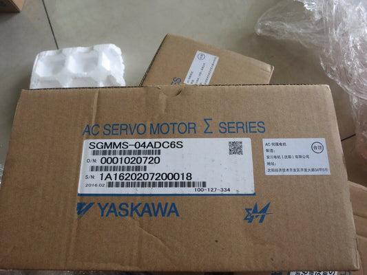 NEW YASKAWA AC SERVO MOTOR SGMMS-04ADC6S SGMMS04ADC6S FREE EXPEDITED SHIPPING