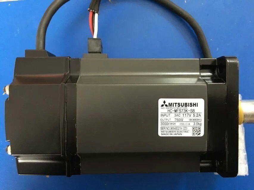 1PC  NEW MITSUBISHI AC SERVO MOTOR  HC-MFS73K-S8   FREE EXPEDITED SHIPPING