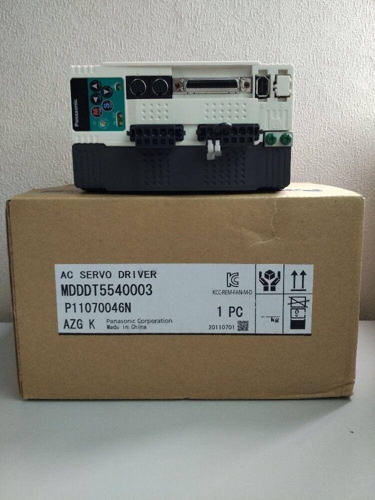 NEW ORIGINAL 1PC PANASONIC AC SERVO DRIVER MDDDT5540003 FREE EXPEDITED SHIPPING