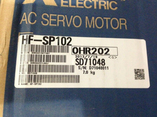 NEW MITSUBISHI AC SERVO MOTOR HF-SP102 HFSP102 FREE EXPEDITED SHIPPING