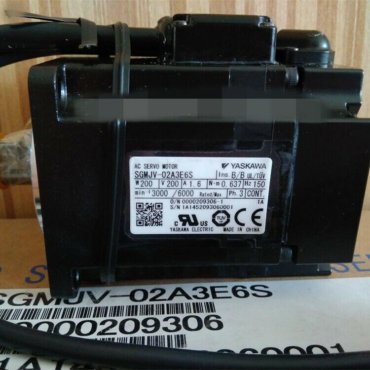 New Original Yaskawa Ac Servo Motor SGMJV-02A3E6S Free Expedited Shipping