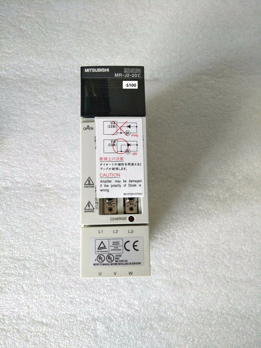 MITSUBISHI AC SERVO DRIVER MR-J2-20C-S100 MRJ220CS100 NEW FREE EXPEDITED SHIP