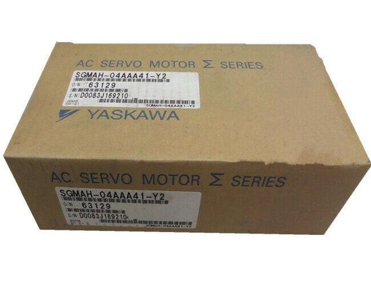 YASKAWA AC SERVO MOTOR SGMAH-04AAA41-Y2 NEW ORIGINAL FREE EXPEDITED SHIPPING