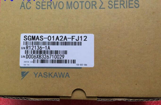 1PC YASKAWA AC SERVO MOTOR SGMAS-01A2A-FJ12 NEW ORIGINAL EXPEDITED SHIPPING