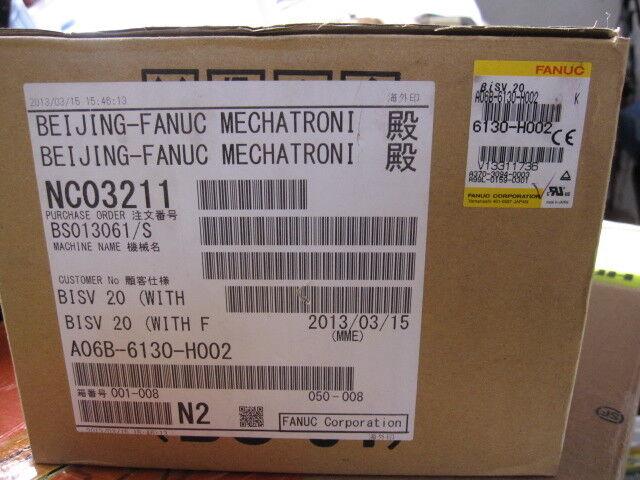 NEW FANUC SERVO AMPLIFIER A06B-6130-H002 A06B6130H002 FREE EXPEDITED SHIPPING