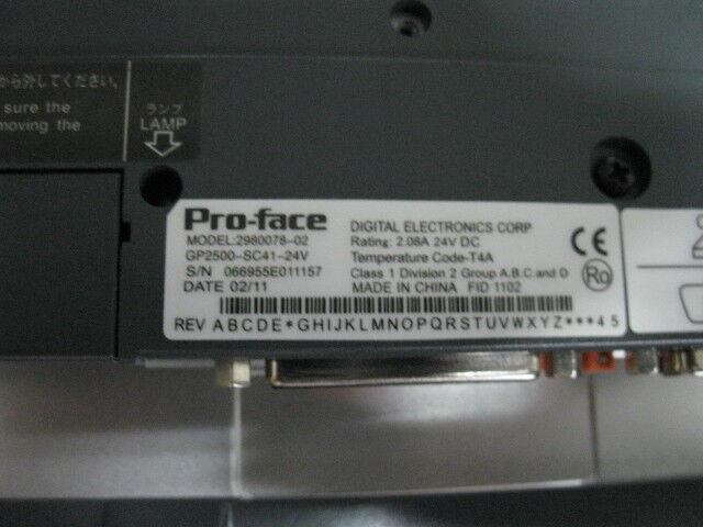 NEW PROFACE GP2500-SC41-24V TOUCH SCREEN GP2500SC4124V EXPEDITED SHIPPING