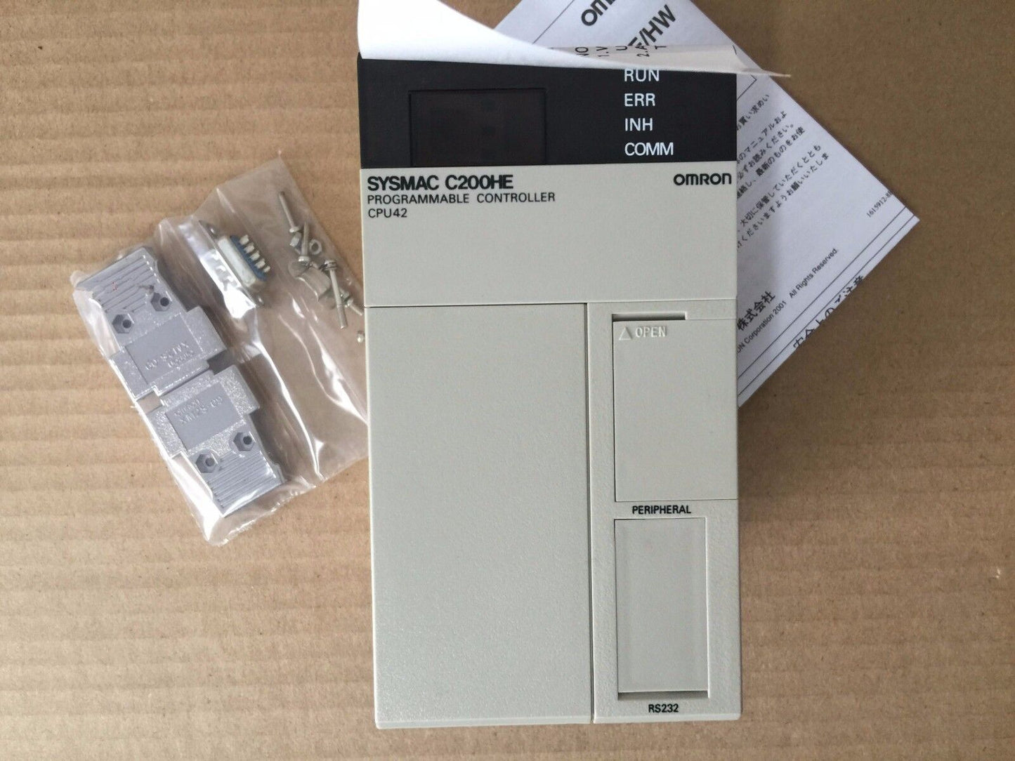 OMRON CPU UNIT C200HE-CPU42 C200HECPU42 NEW ORIGINAL FREE EXPEDITED SHIPPING