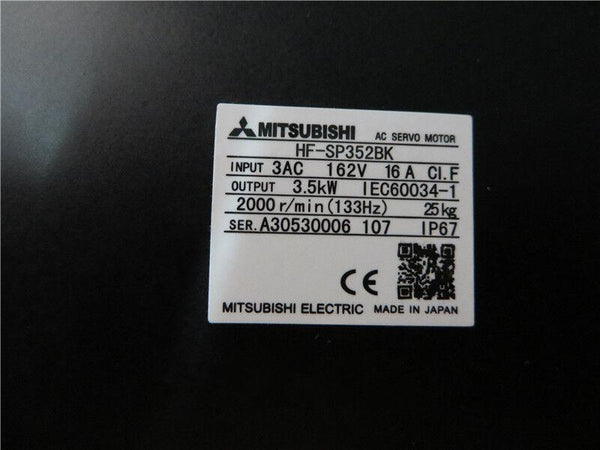MITSUBISHI AC SERVO MOTOR HF-SP352BK NEW ORIGINAL EXPEDITED SHIPPING
