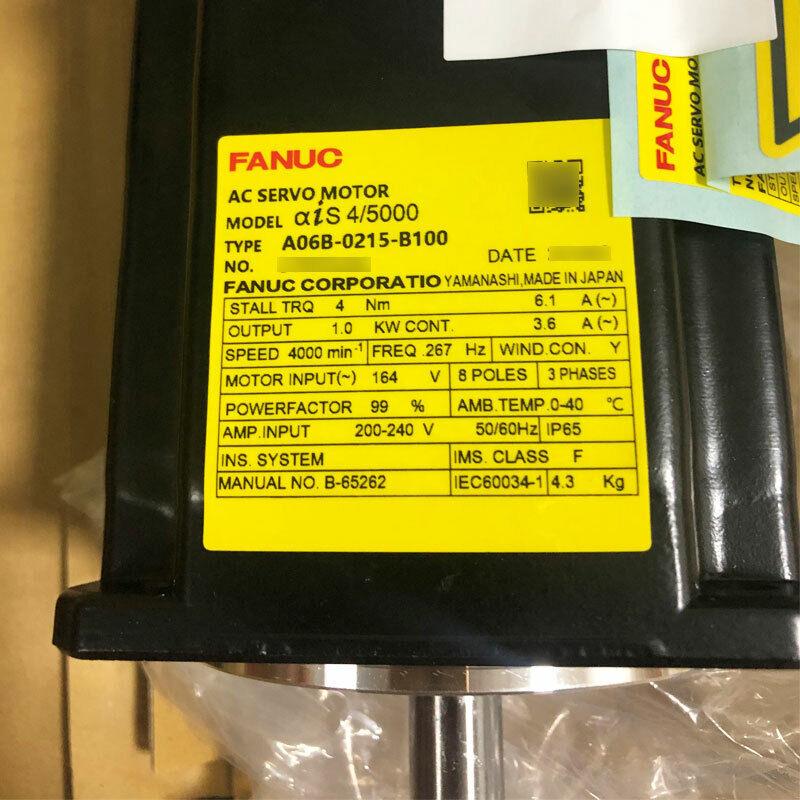 NEW FANUC SERVO MOTOR A06B-0215-B100 A06B0215B100 FREE EXPEDITED SHIPPING