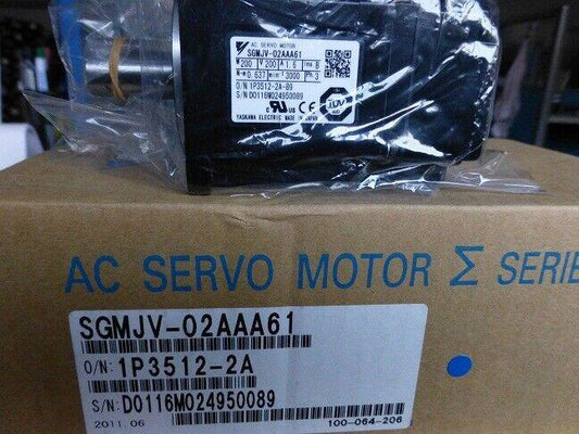 1PC YASKAWA AC SERVO MOTOR SGMJV-02AAA61 NEW ORIGINAL FREE EXPEDITED SHIPPING