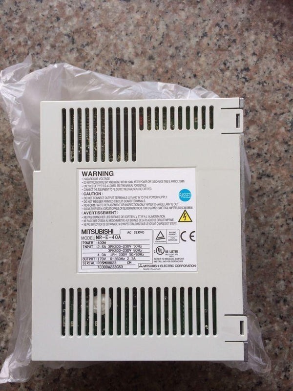 NEW ORIGINAL MITSUBISHI AC SERVO DRIVER MR-E-40A FREE EXPEDITED SHIPPING