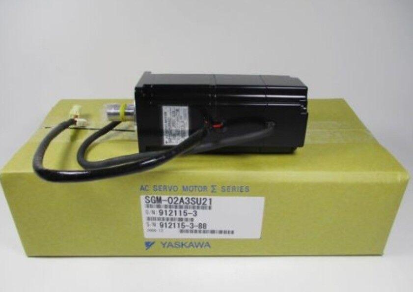 1PC YASKAWA AC SERVO MOTOR SGM-02A3SU21 NEW ORIGINAL FREE EXPEDITED SHIPPING