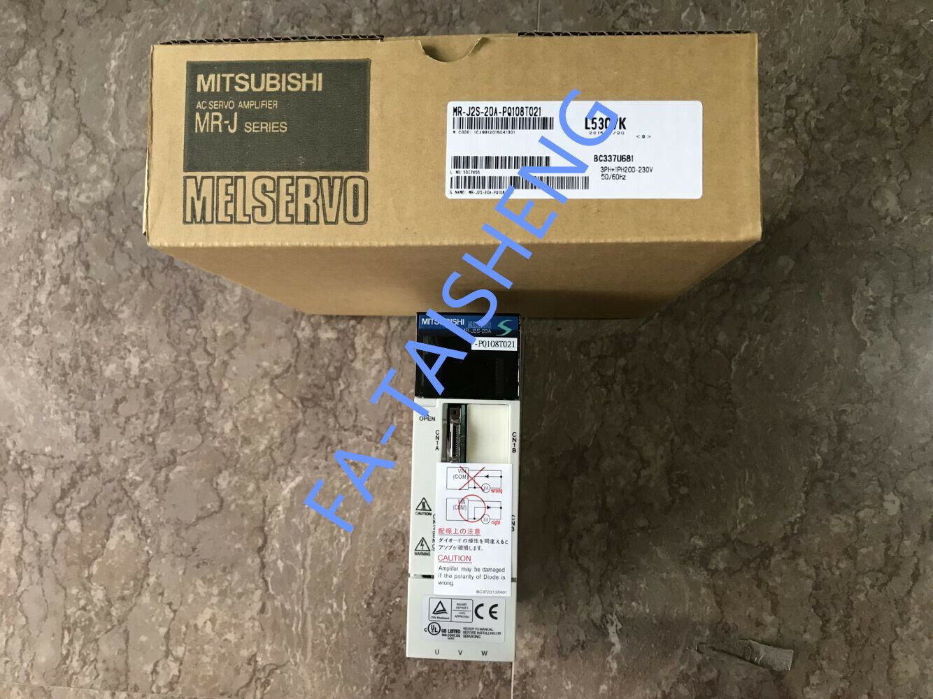 NEW MITSUBISHI AC SERVO DRIVER MR-J2S-20A-PQ108T021 FREE EXPEDITED SHIPPING