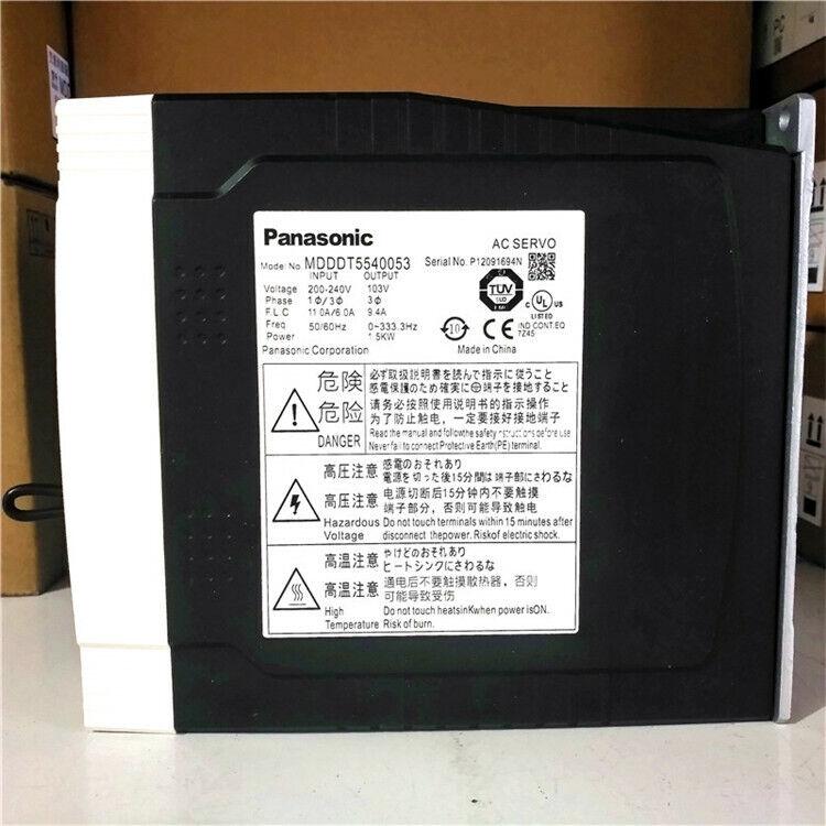 NEW PANASONIC MDDDT5540053 AC SERVO DRIVER MDDDT5540053 FREE EXPEDITED SHIPPING