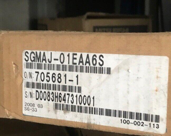 1PC YASKAWA AC SERVO MOTOR SGMAJ-01EAA6S NEW ORIGINAL FREE EXPEDITED SHIPPING