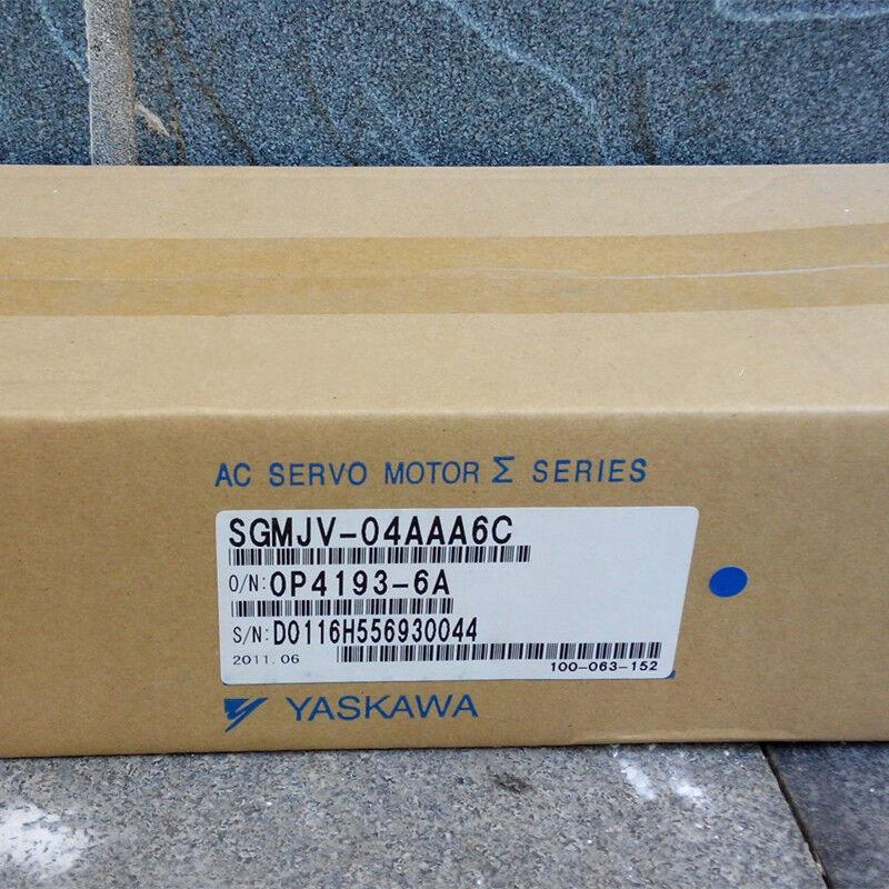 1PC YASKAWA AC SERVO MOTOR SGMJV-04AAA6C SGMJV04AAA6C NEW ORIGINAL FREE SHIPPING