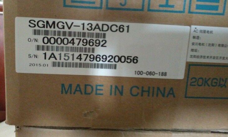 NEW IN BOX YASKAWA SGMGV-13ADC61 SERVO MOTOR SGMGV13ADC61 EXPEDITED SHIPPING