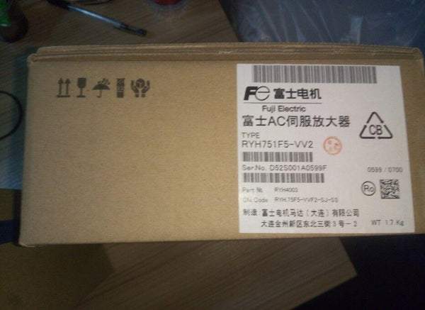NEW ORIGINAL FUJI AC SERVO DRIVER RYH751F5-VV2 FREE EXPEDITED SHIPPING