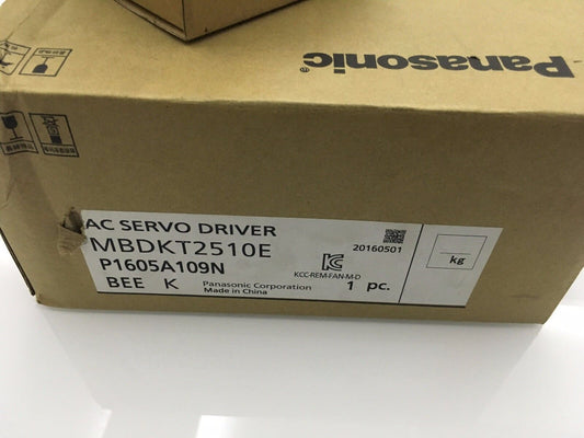 PANASONIC AC SERVO DRIVER MBDKT2510E FREE EXPEDITED SHIPPING