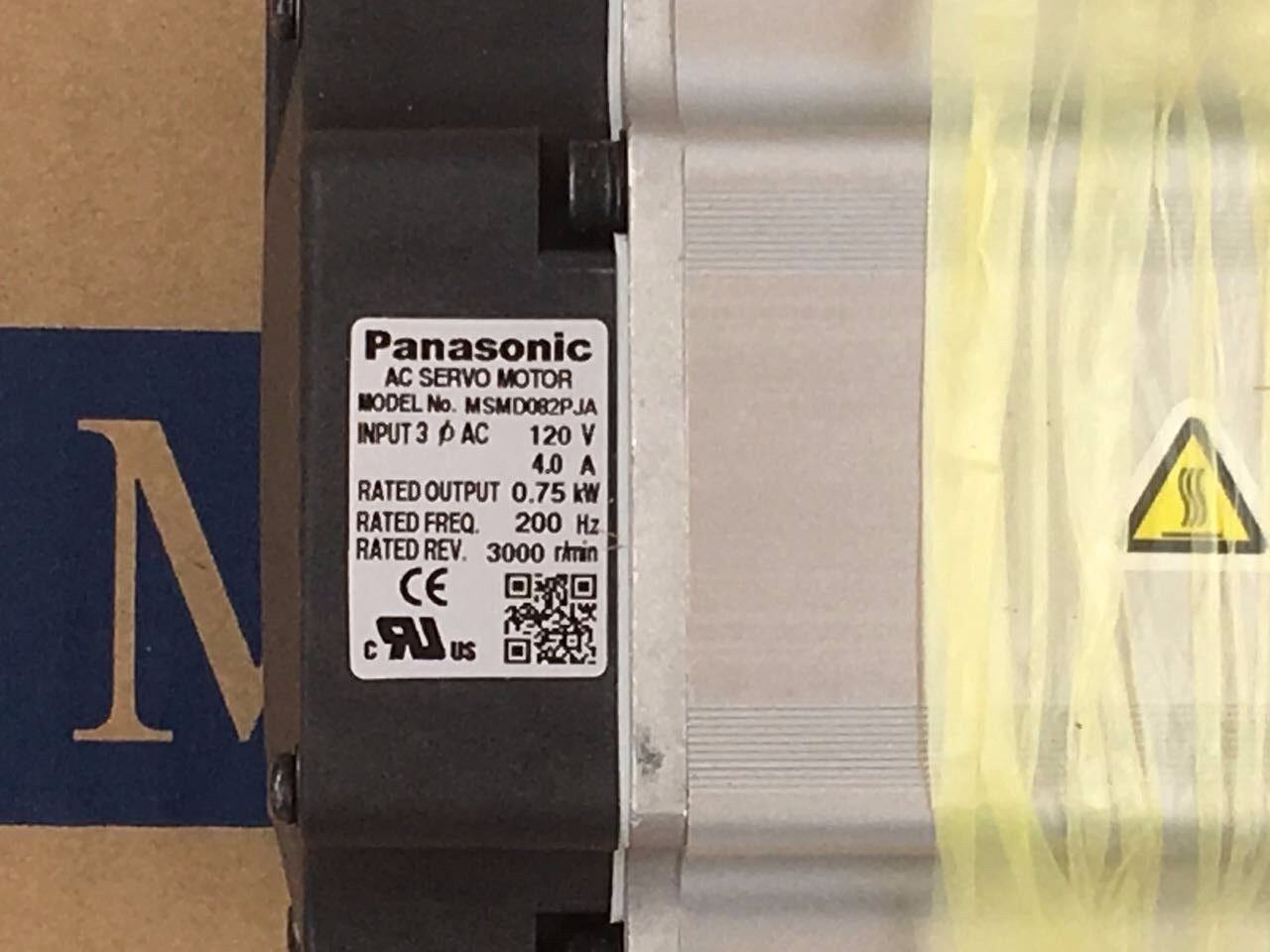 PANASONIC AC SERVO MOTOR MSMD082PJA NEW FREE EXPEDITED SHIPPING