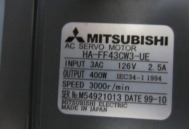 NEW MITSUBISHI AC SERVO MOTOR HA-FF43CW3-UE HAFF43CW3UE FREE EXPEDITED SHIPPING