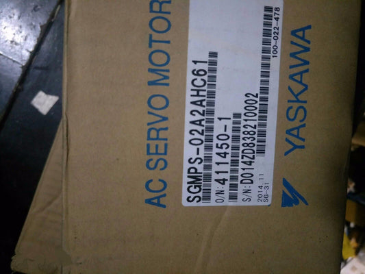 1PC NEW ORIGINAL YASKAWA AC SERVO MOTOR SGMPS-02A2AHC61 FREE EXPEDITED SHIPPING