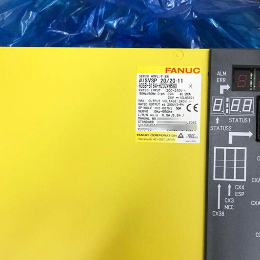 NEW FANUC SERVO AMPLIFIER A06B-6164-H202#H580 FREE EXPEDITED SHIPPING