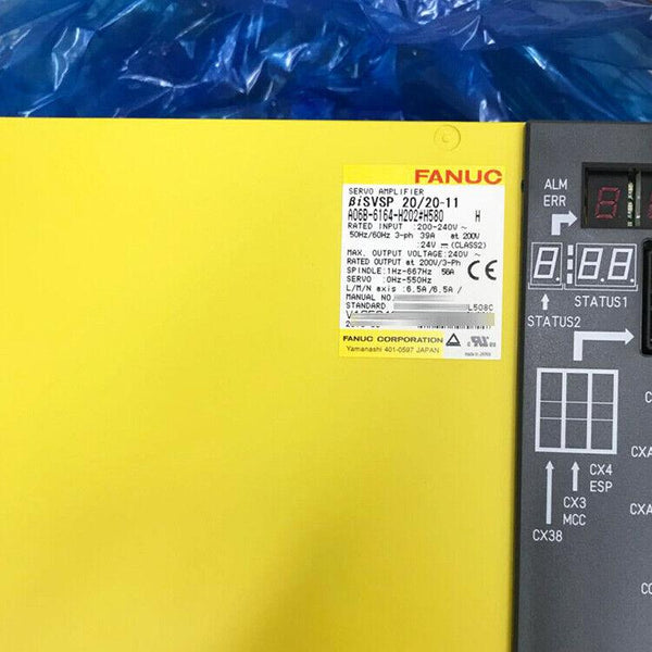 NEW FANUC SERVO AMPLIFIER A06B-6164-H202#H580 FREE EXPEDITED SHIPPING